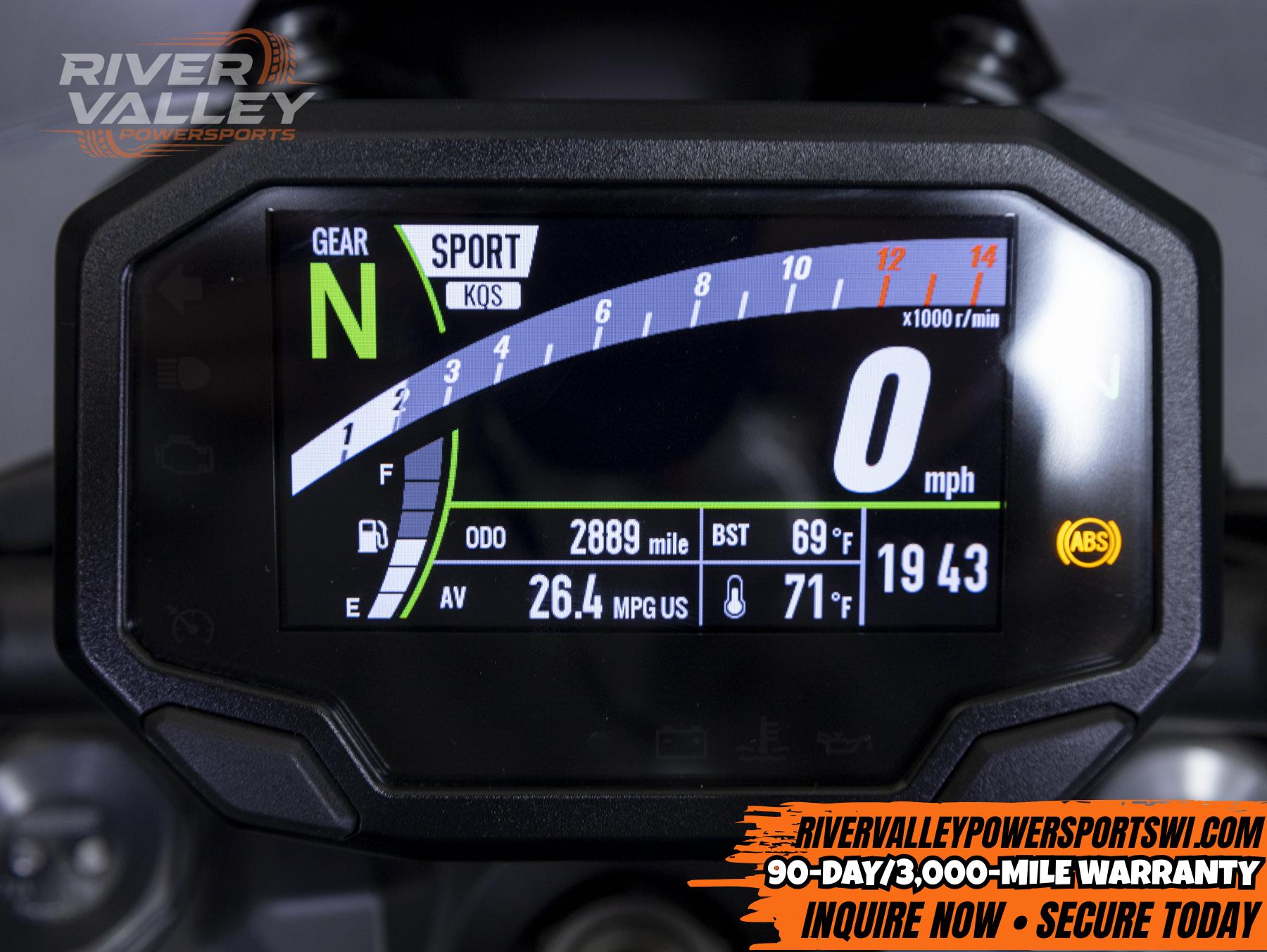 2021 KAWASAKI ZR1000 H2 1000 W/ABS